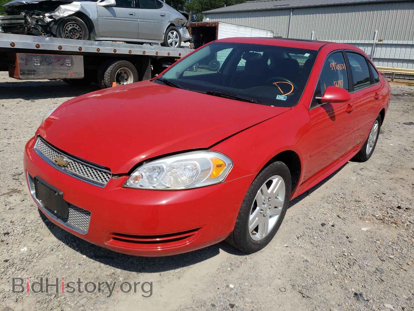 2012 CHEVROLET IMPALA - VIN: 2G1WB5E30C1216243 - Фото 2