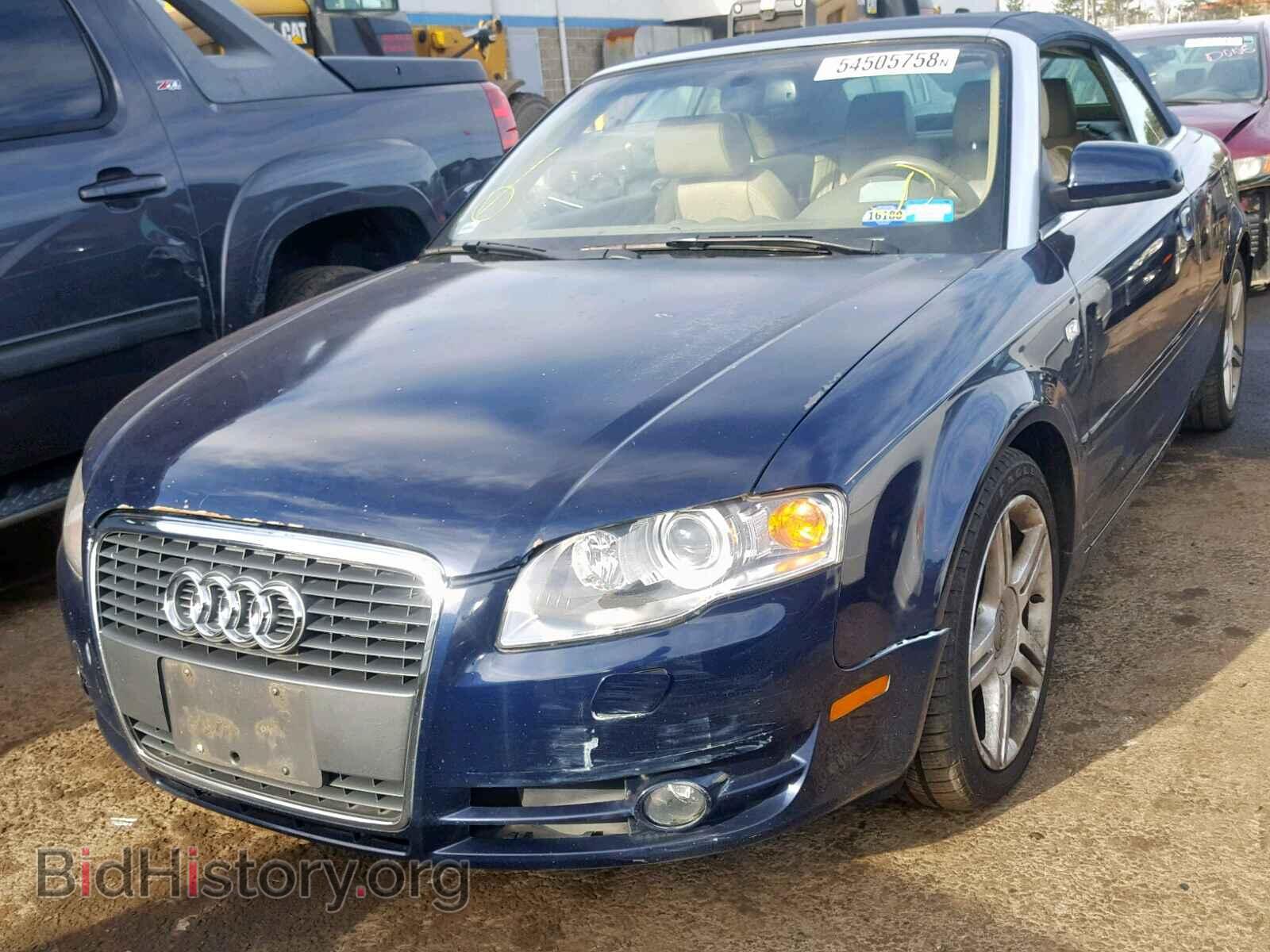 2007 AUDI A4 - VIN: WAUDF48H17K030492 - Фото 2