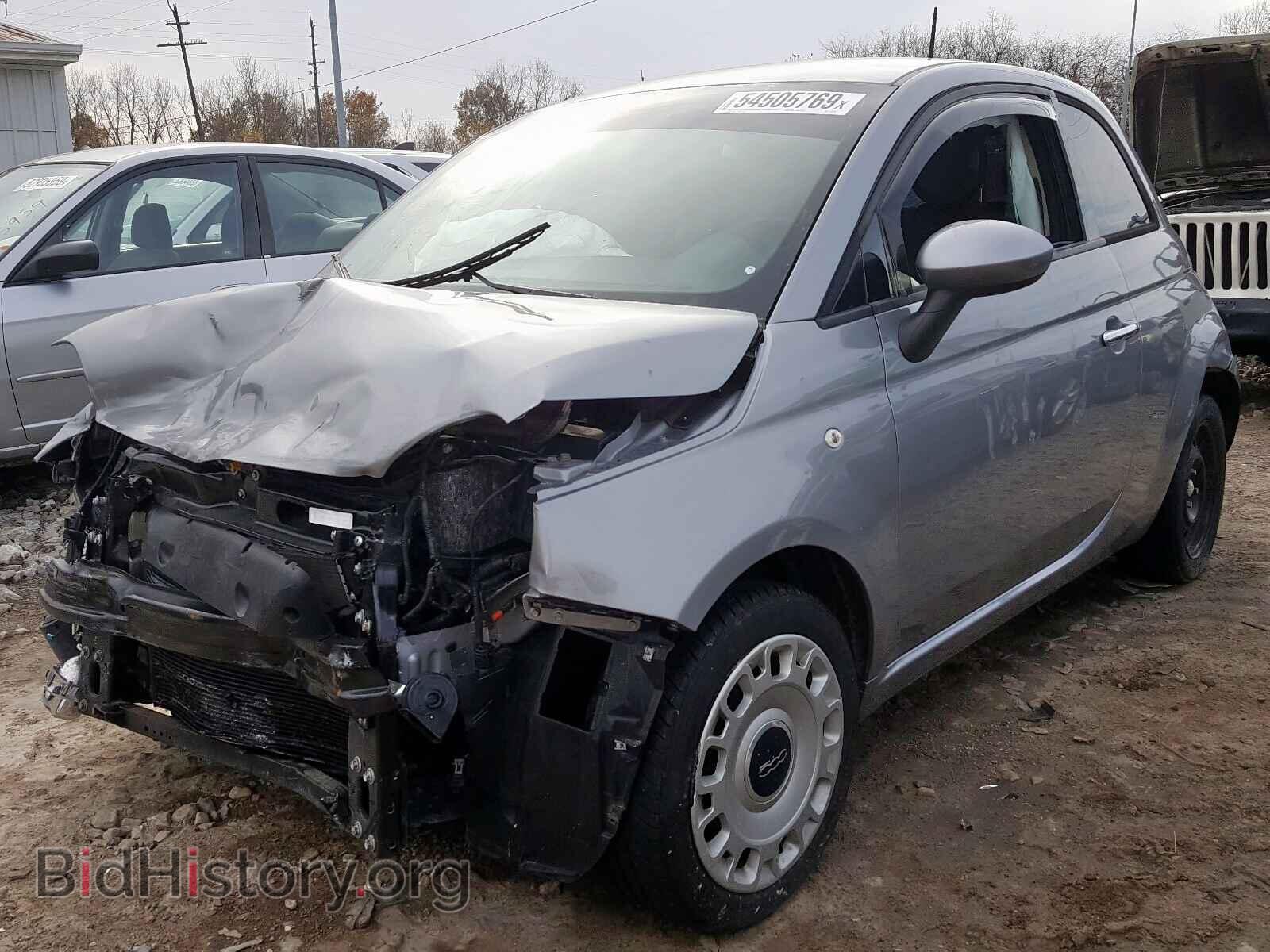 2015 FIAT 500 - VIN: 3C3CFFAR0FT690148 - Фото 2
