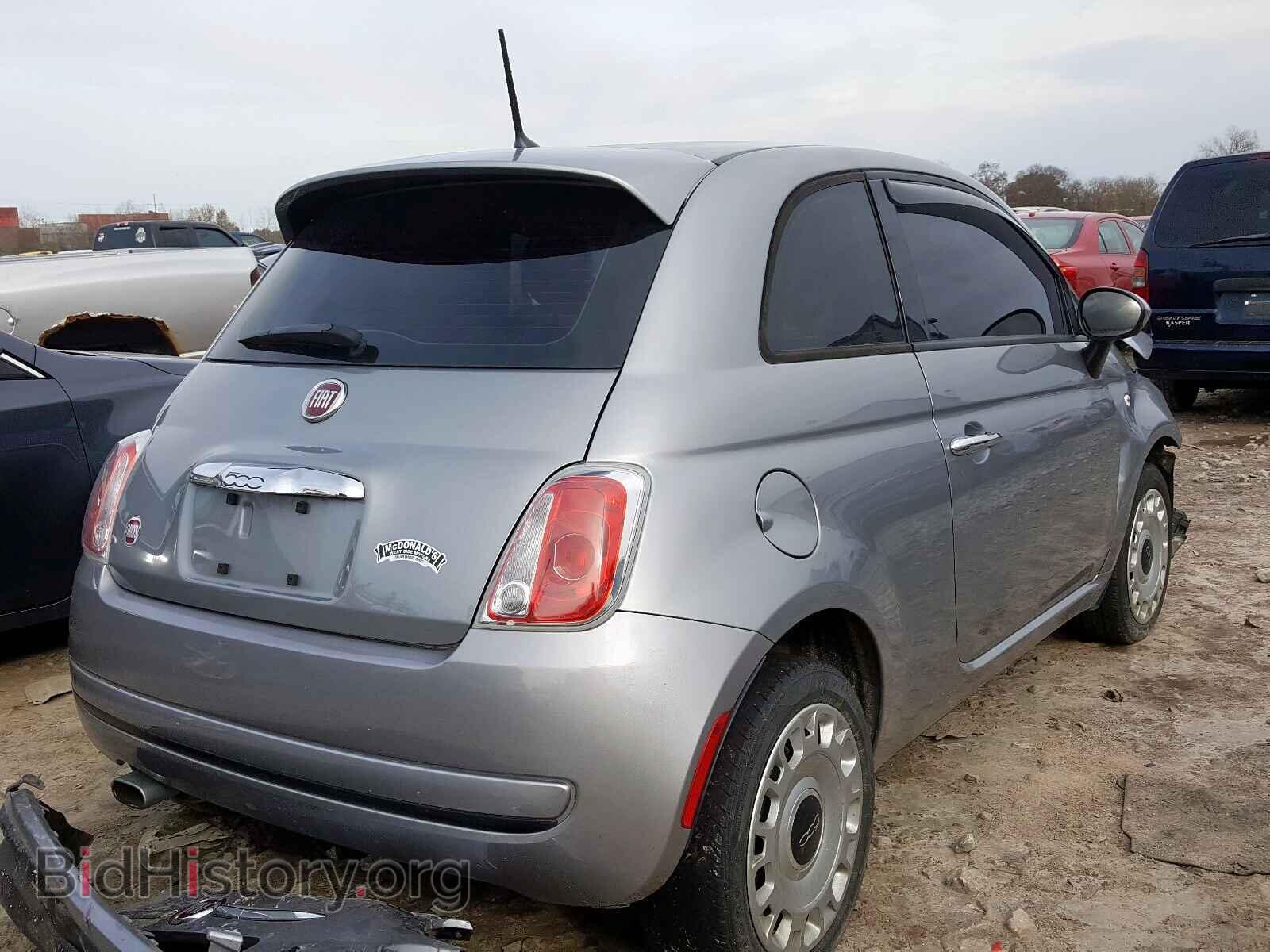 2015 FIAT 500 - VIN: 3C3CFFAR0FT690148 - Фото 4
