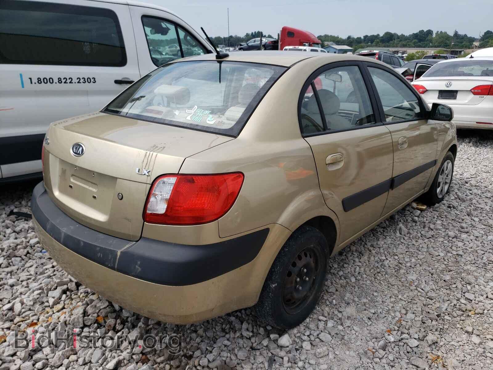 2009 KIA RIO - VIN: KNADE223X96551906 - Фото 4
