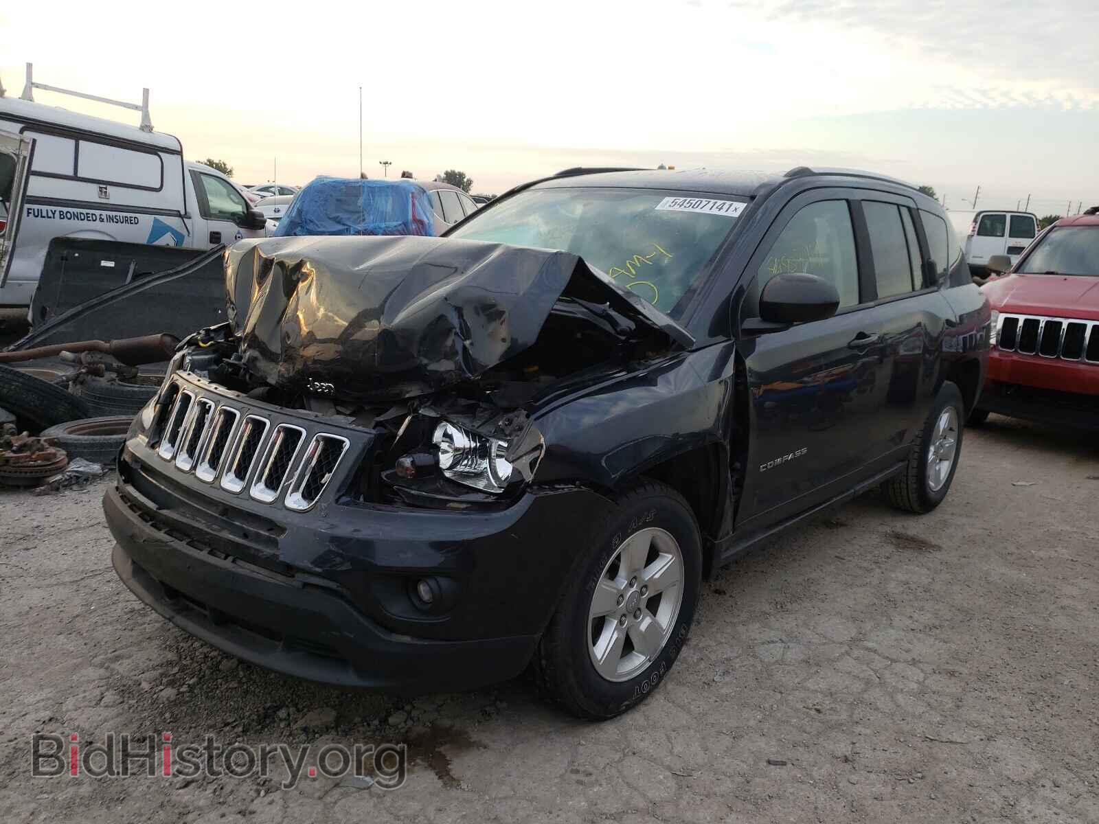 2014 JEEP COMPASS - VIN: 1C4NJCBA3ED720466 - Фото 2