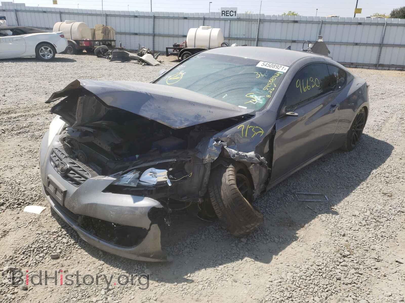 2012 HYUNDAI GENESIS - VIN: KMHHT6KD0CU070474 - Фото 2