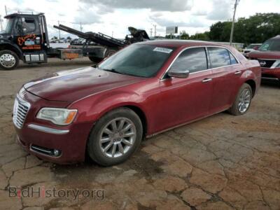 2012 Chrysler 300 Limited, бордовый — VIN 2C3CCACG4CH206221, Copart