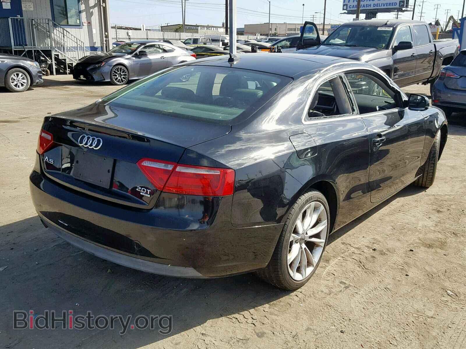 2013 AUDI A5 PREMIUM - VIN: WAUCFAFR6DA070929 - Photo 4