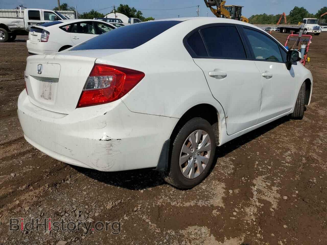 2012 HONDA CIVIC - VIN: 19XFB2F52CE363589 - Фото 4