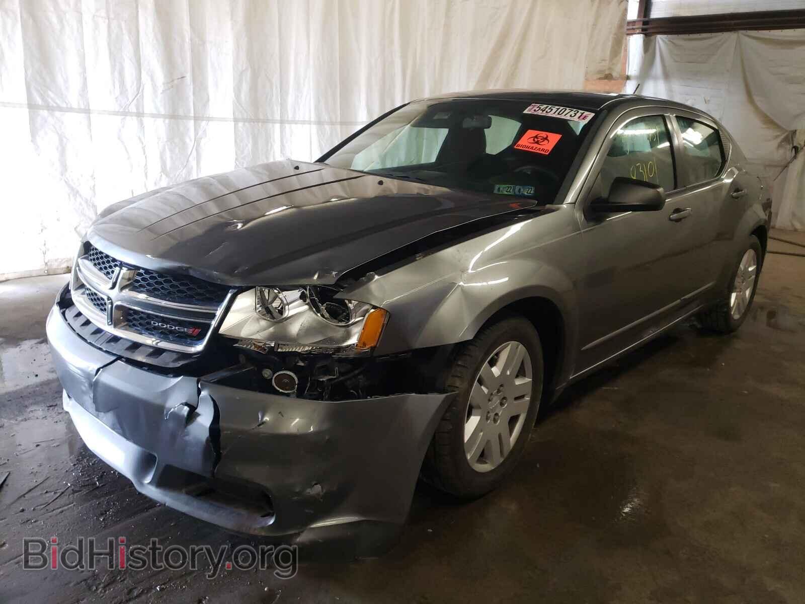 2013 DODGE AVENGER - VIN: 1C3CDZAB3DN637161 - Photo 2