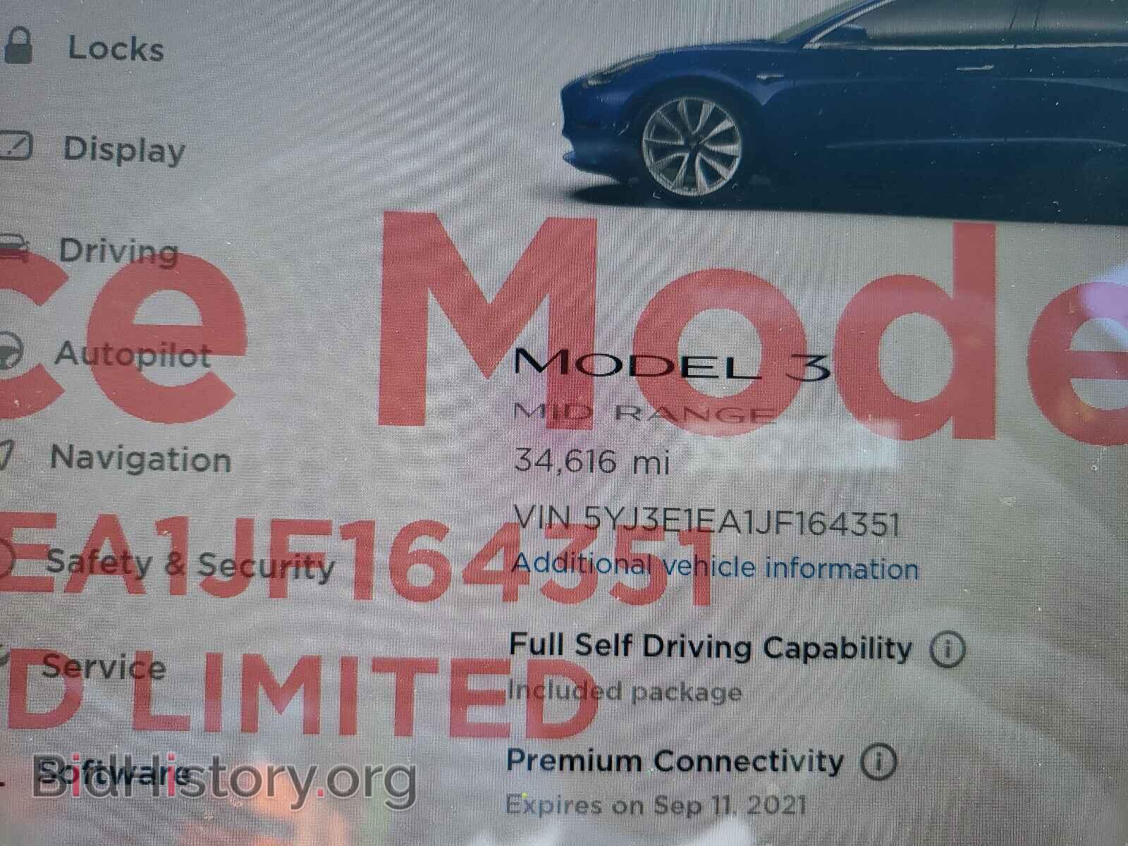 2018 TESLA MODEL 3 - VIN: 5YJ3E1EA1JF164351 - Photo 8