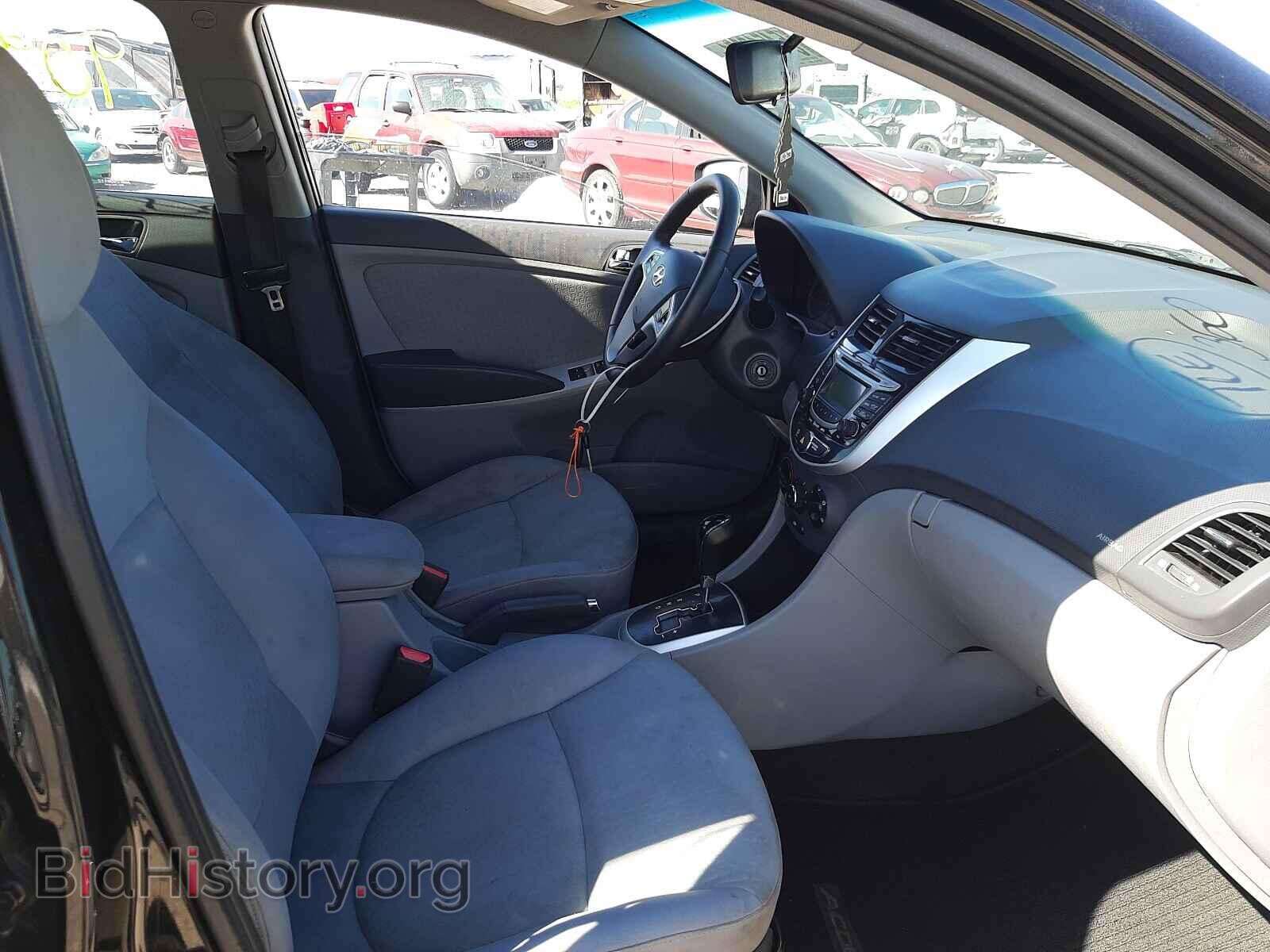 2013 HYUNDAI ACCENT - VIN: KMHCU5AE8DU082708 - Фото 5