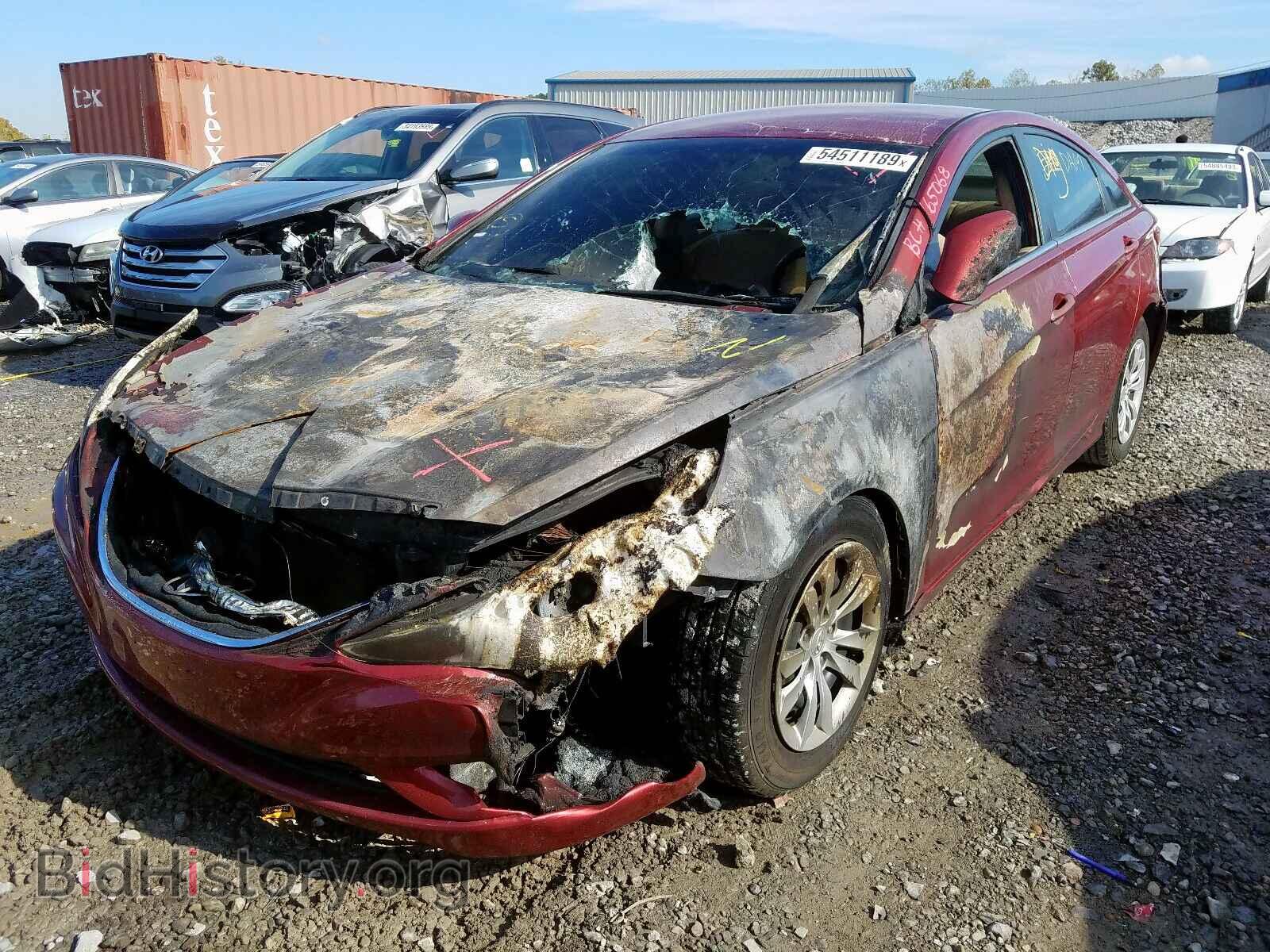 2012 HYUNDAI SONATA - VIN: 5NPEB4AC8CH323509 - Фото 2