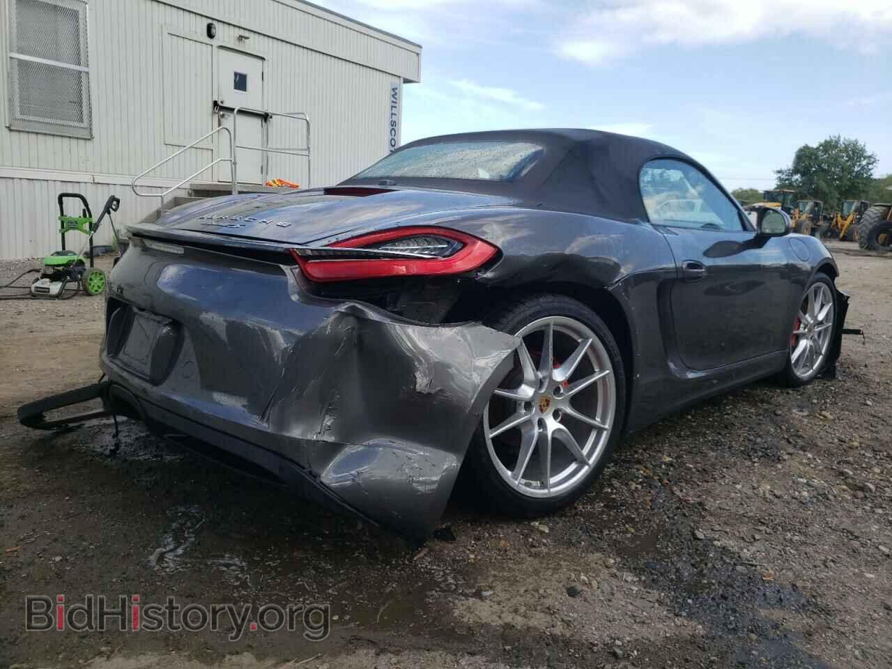 2016 PORSCHE BOXSTER - VIN: WP0CB2A88GS140173 - Фото 4