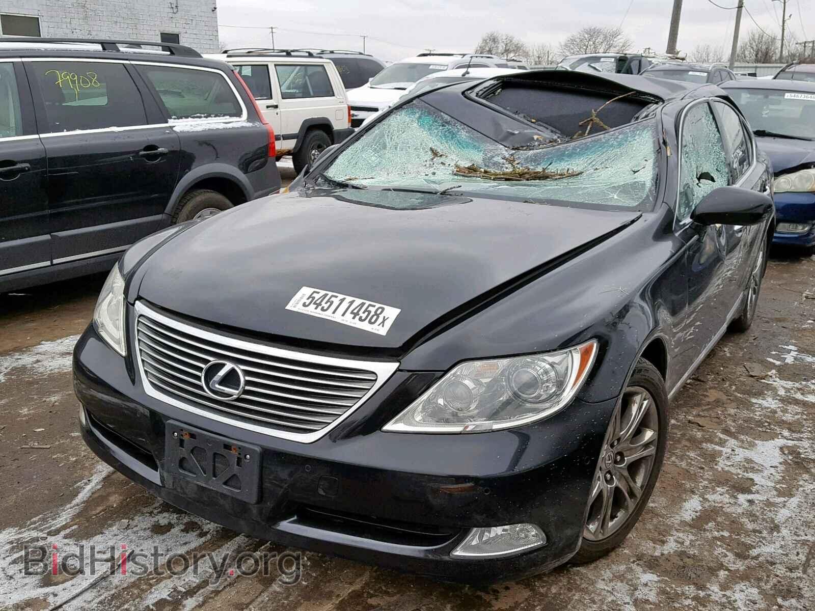 2008 LEXUS LS460 - VIN: JTHBL46F985072962 - Фото 2
