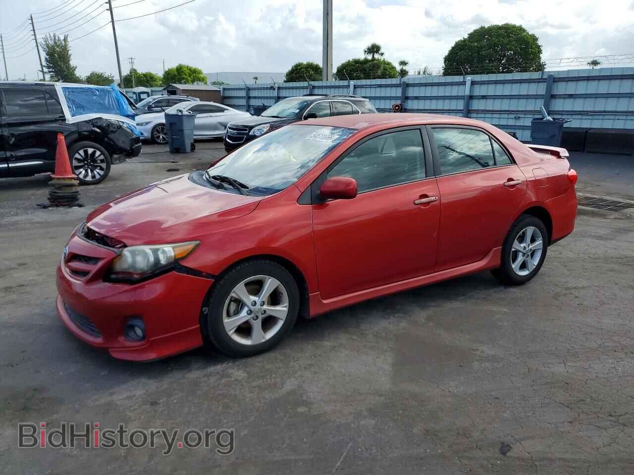 Photo 2T1BU4EE1CC784398 - TOYOTA COROLLA 2012