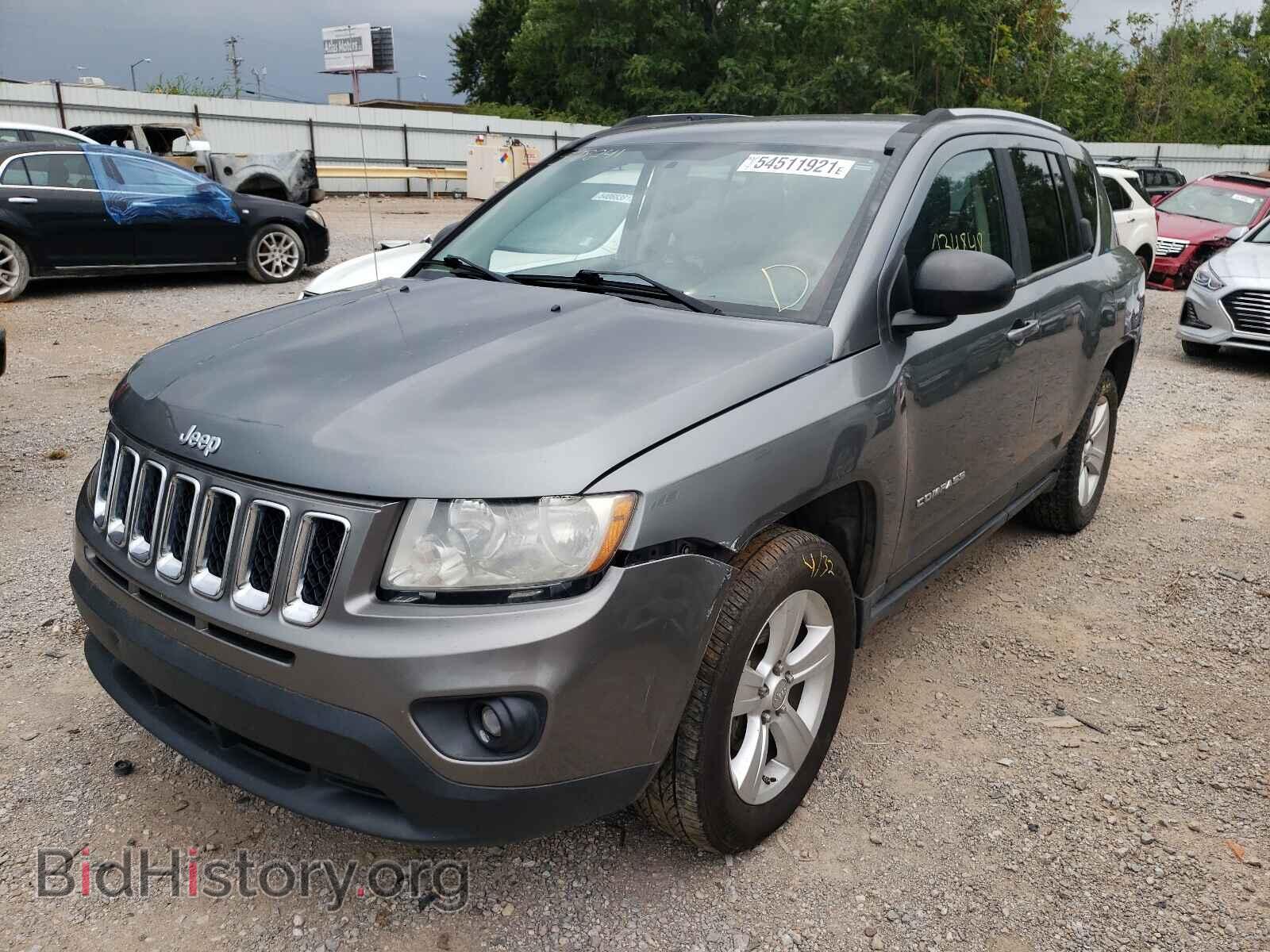 2012 JEEP COMPASS - VIN: 1C4NJDBB8CD578241 - Фото 2