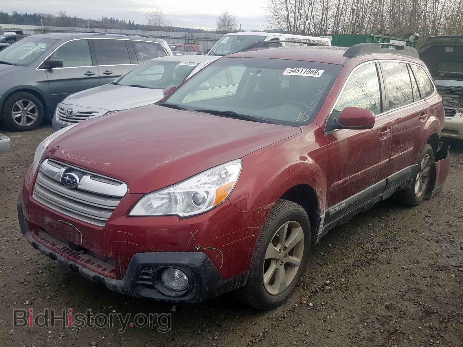 2014 SUBARU OUTBACK - VIN: 4S4BRBCCXE3251836 - Фото 2