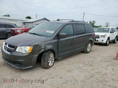 2016 Dodge CARAVAN SXT, серый — VIN 2C4RDGCG0GR327611, Copart