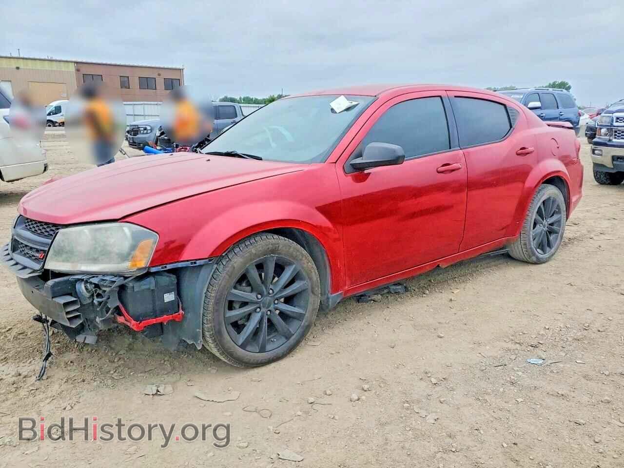 Photo 1C3CDZAB4EN227017 - DODGE AVENGER 2014