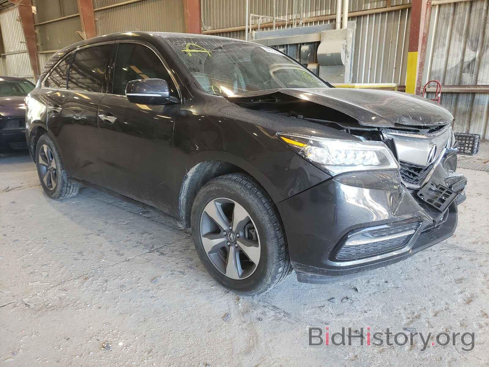 Фотография 5FRYD3H22GB017004 - ACURA MDX 2016