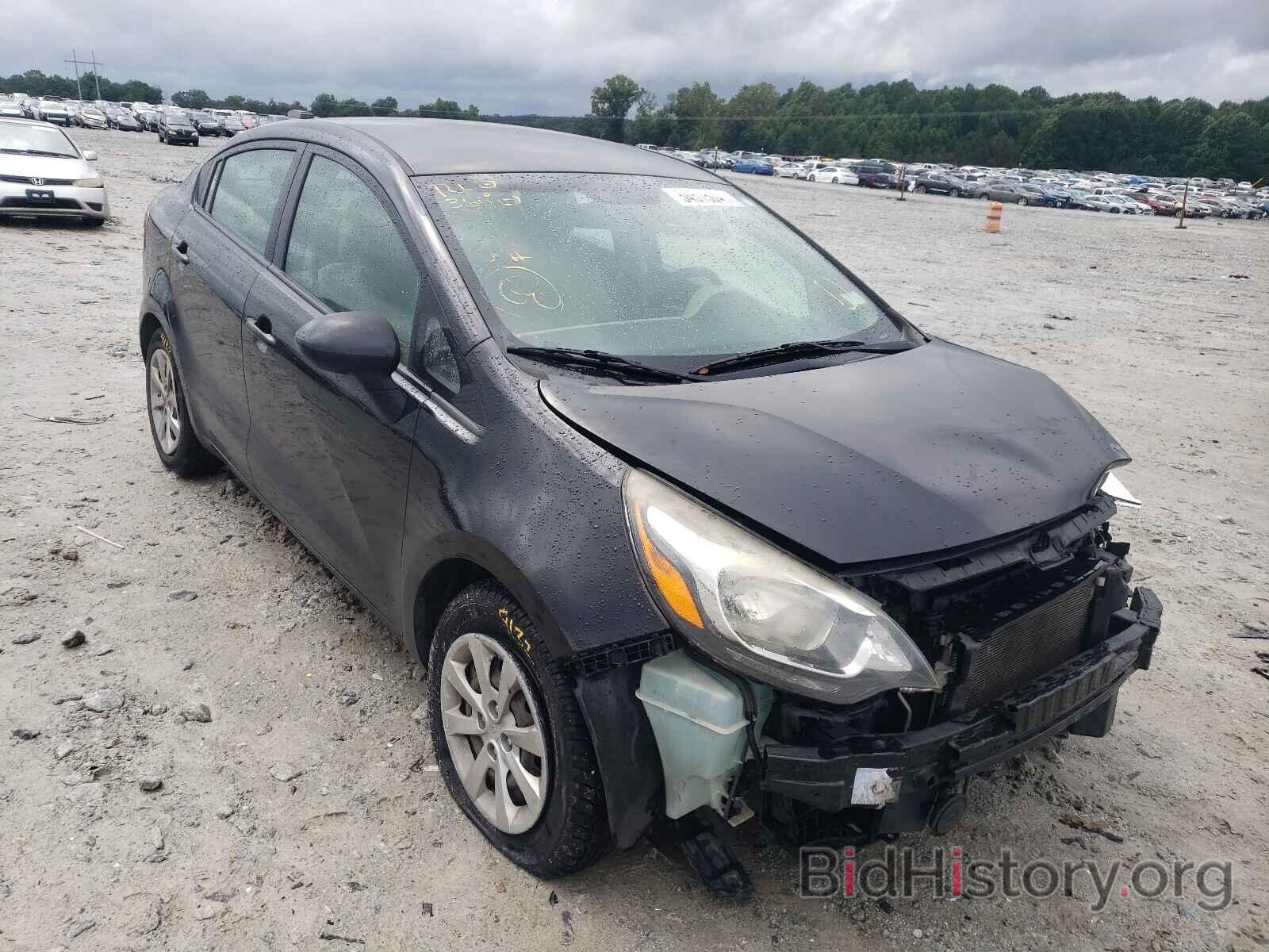 Photo KNADM4A38D6310290 - KIA RIO 2013