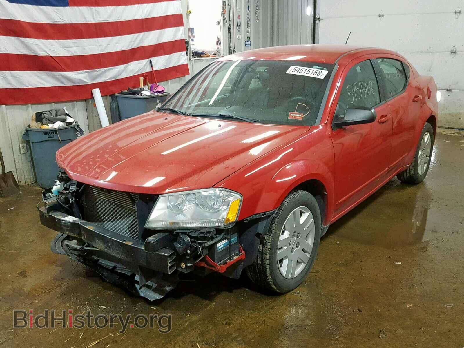 2011 DODGE AVENGER - VIN: 1B3BD4FBXBN541206 - Фото 2