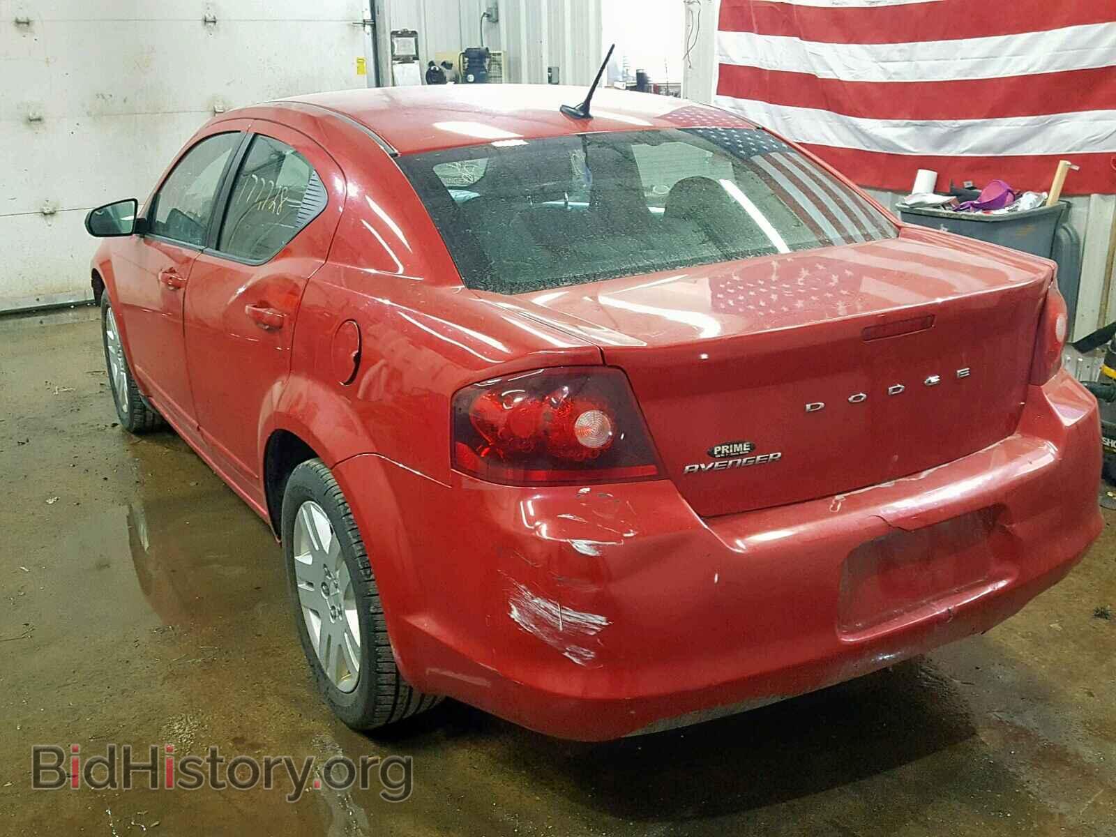 2011 DODGE AVENGER - VIN: 1B3BD4FBXBN541206 - Фото 3
