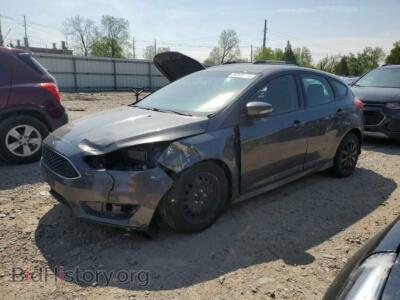 2015 Ford FOCUS SE, gray — VIN 1FADP3K20FL371282, Copart