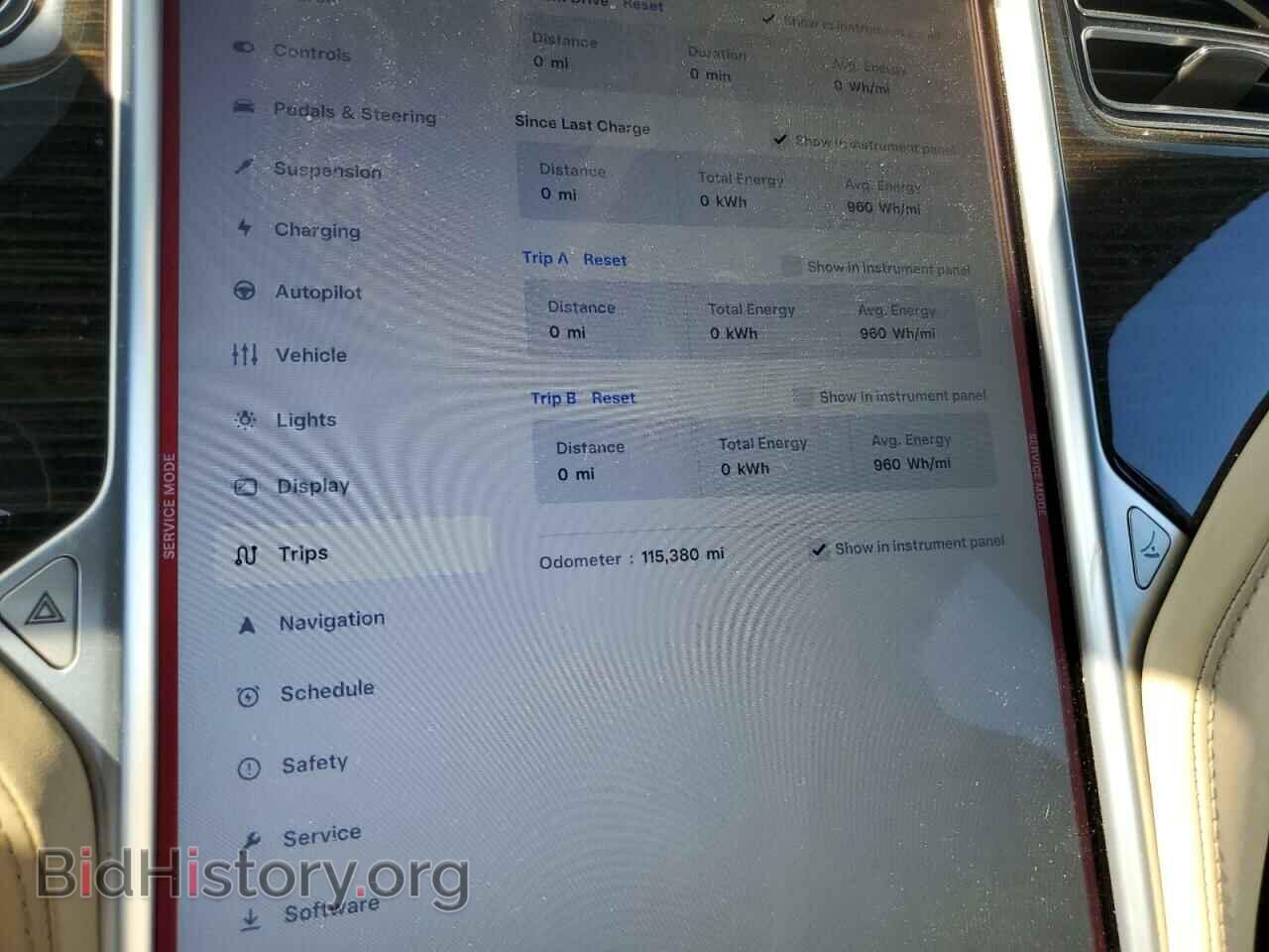 2015 TESLA MODEL S - VIN: 5YJSA1E48FF118749 - Photo 9