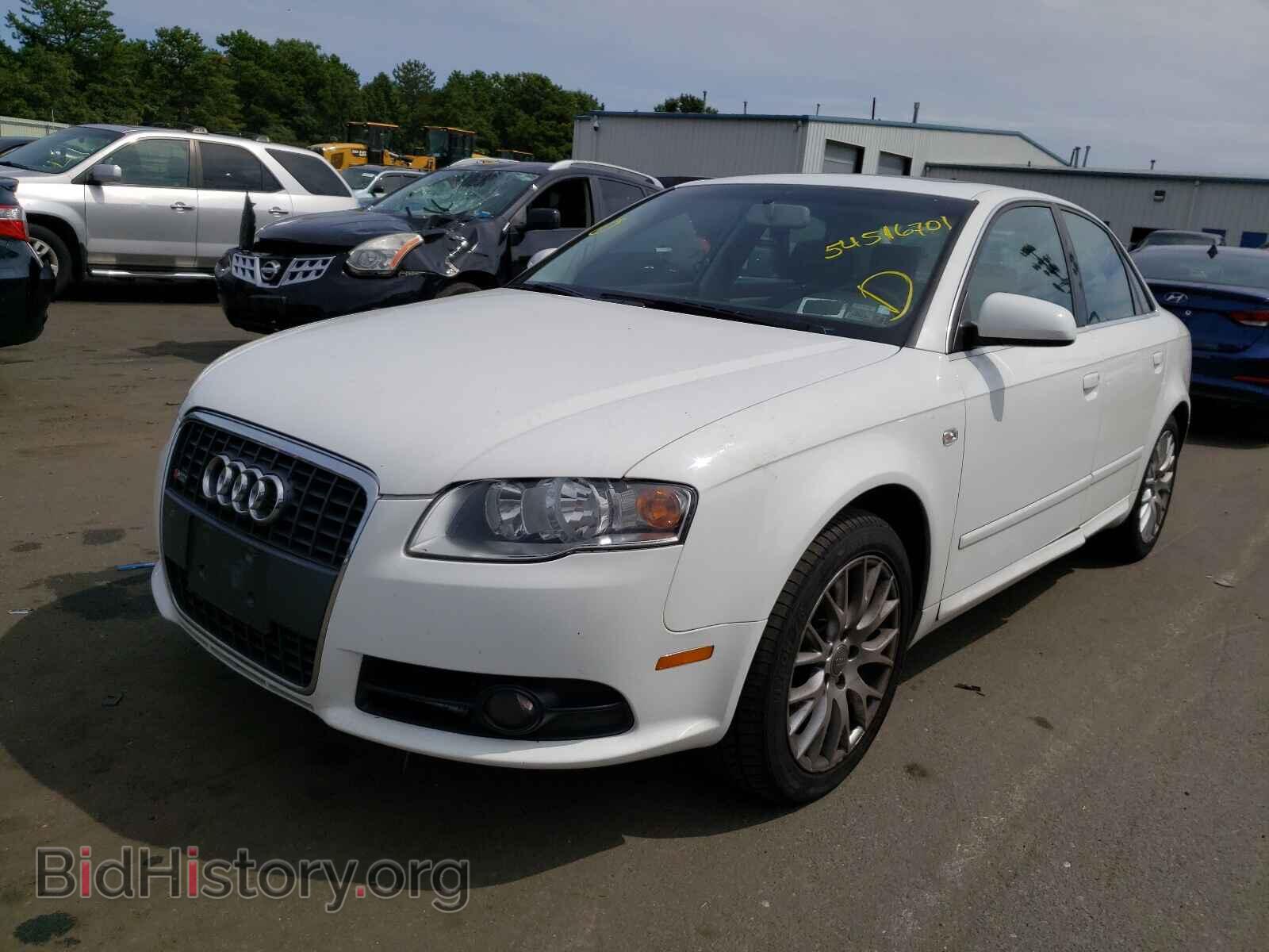 2008 AUDI A4 - VIN: WAUDF78E48A154142 - Фото 2