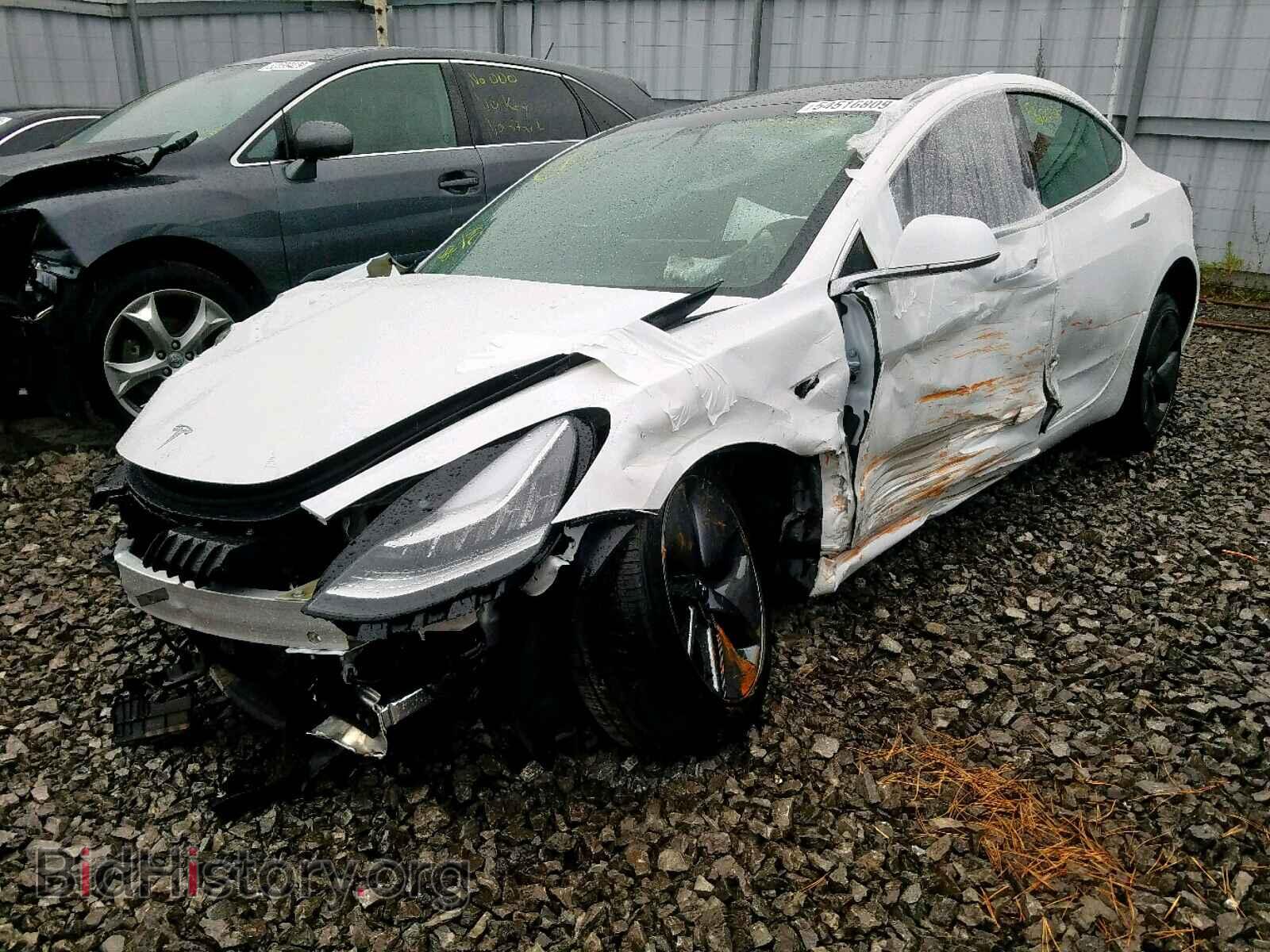 2019 TESLA MODEL 3 - VIN: 5YJ3E1EB2KF452972 - Фото 2