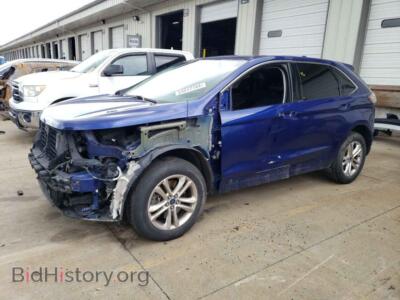 2015 Ford EDGE SEL, blue — VIN 2FMTK4J9XFBB05806, Copart