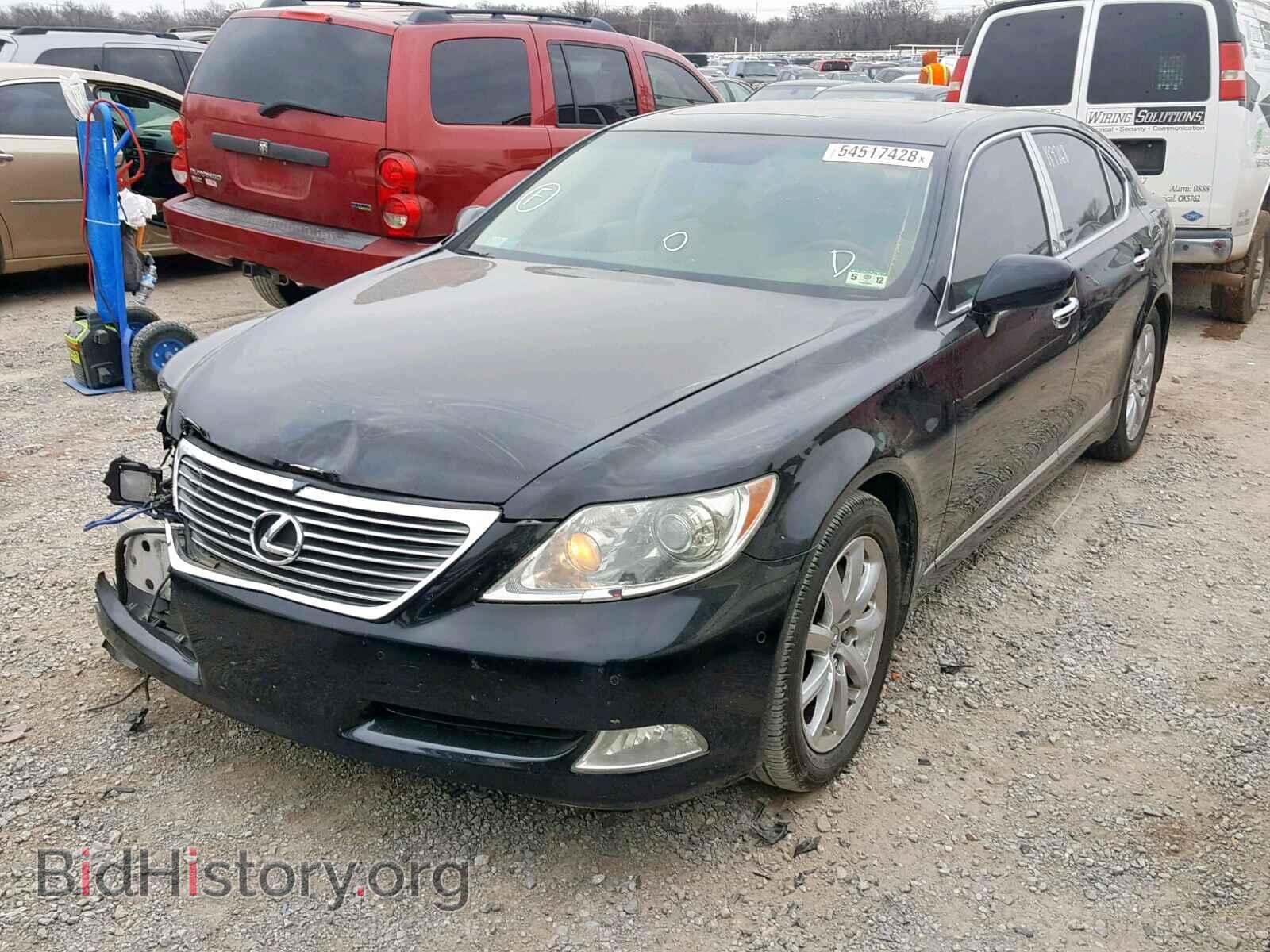 2007 LEXUS LS460 - VIN: JTHGL46F775013901 - Фото 2