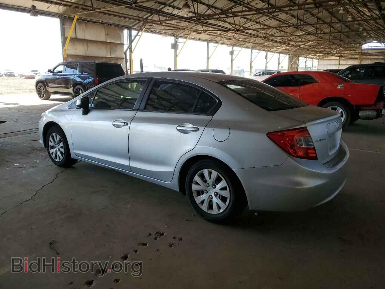 2012 HONDA CIVIC - VIN: 2HGFB2F57CH589956 - Фото 2