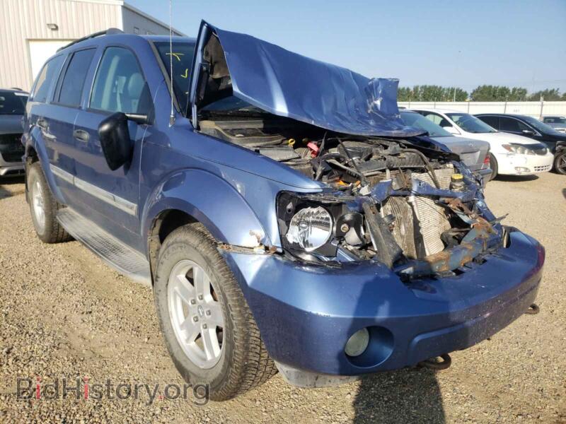 2007 Dodge DURANGO Durango SL (VIN 1D8HB48PX7F521547) — photo 1 of 10, Copart, damage: front end