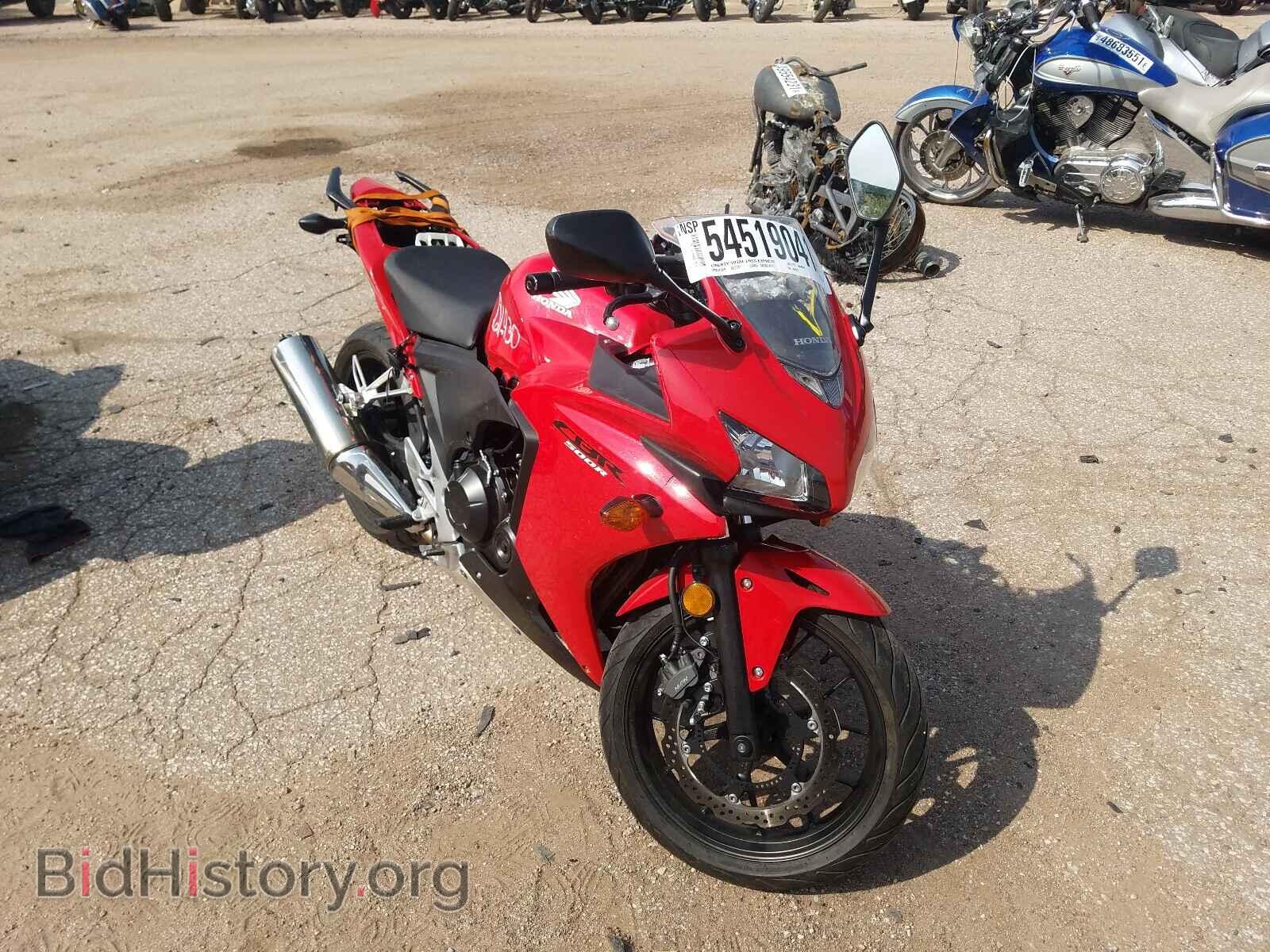Фотография MLHPC4400D5000819 - HONDA CBR CYCLE 2013
