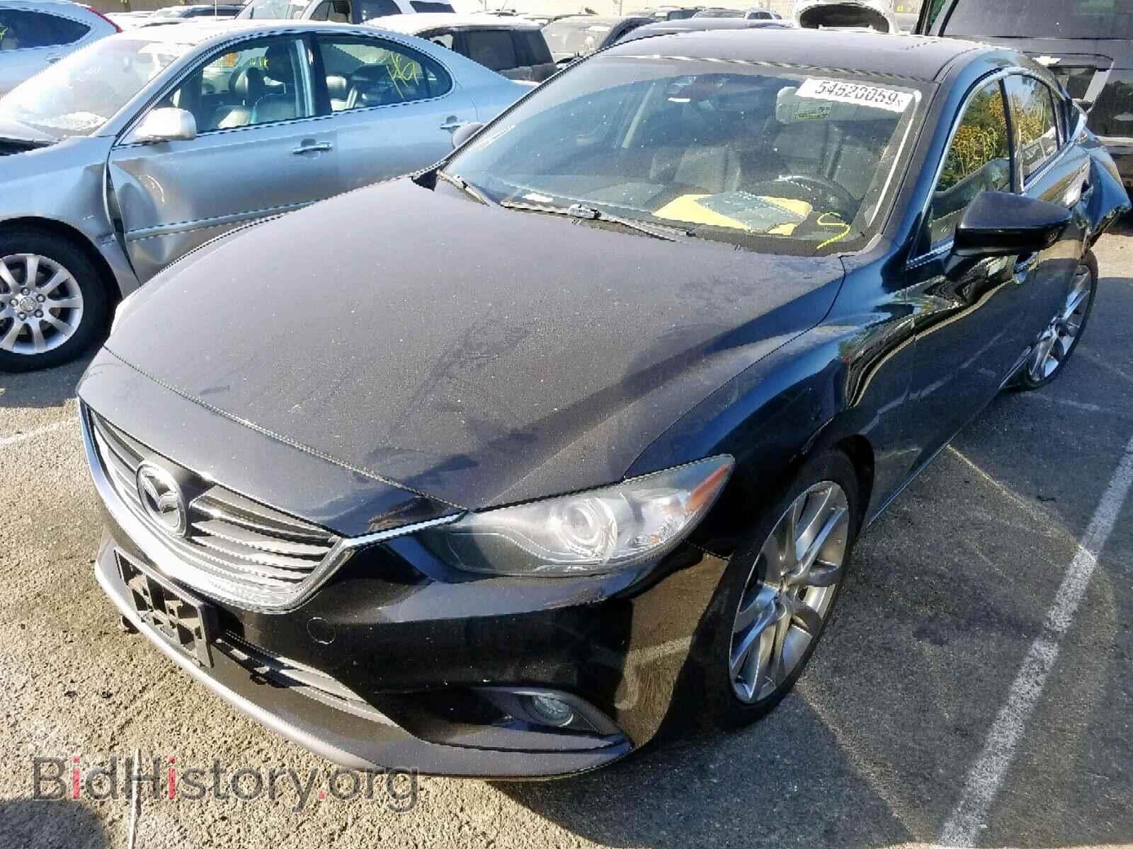 2014 MAZDA 6 - VIN: JM1GJ1W5XE1106560 - Фото 2