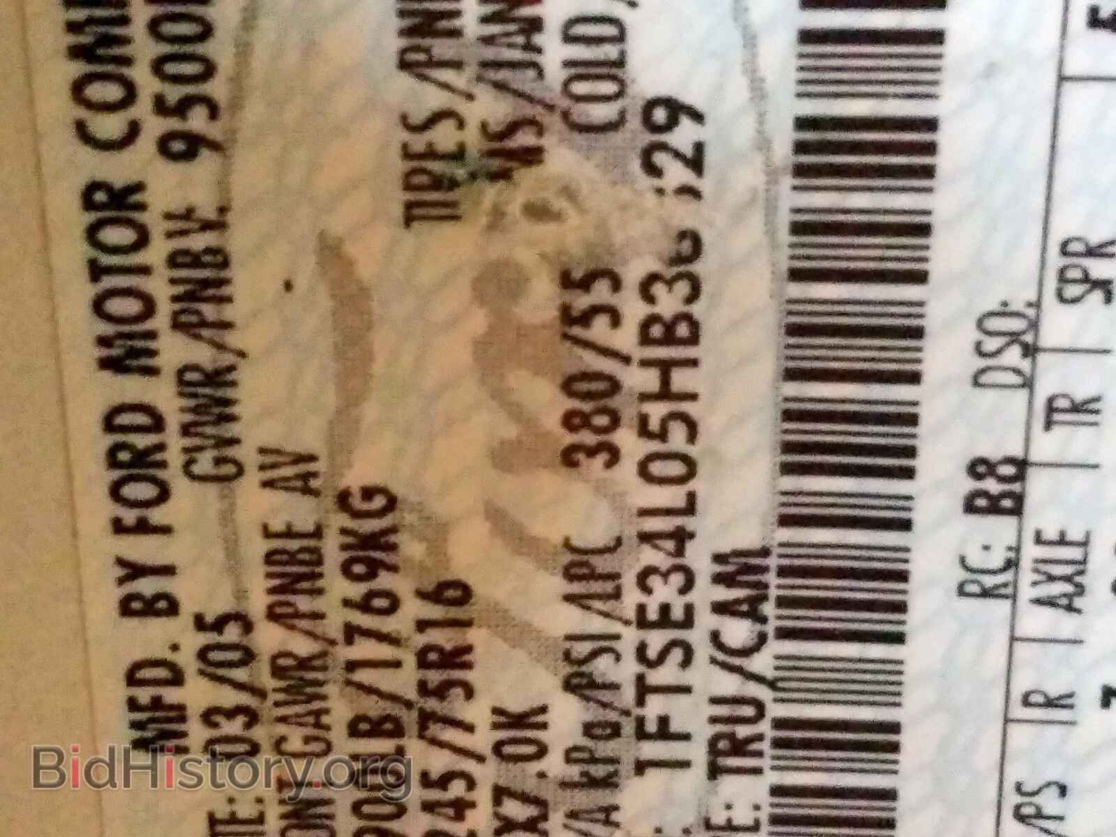 2005 FORD ECONOLINE - VIN: 1FTSE34L05HB36329 - Photo 10