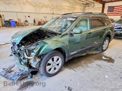 2011 Subaru OUTBACK 2.5I Premium, зеленый — VIN 4S4BRBCC1B3329822, Copart