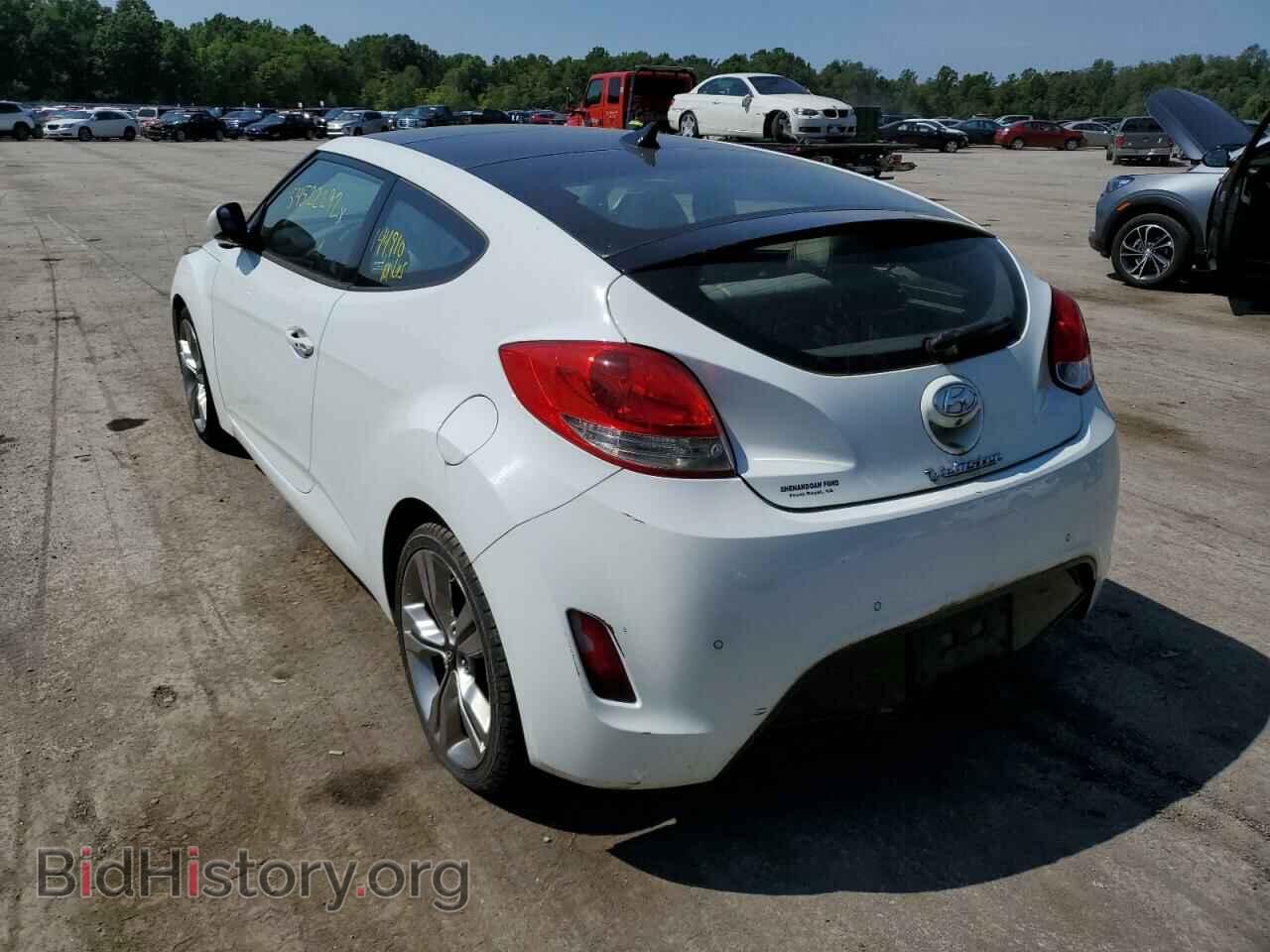 2013 HYUNDAI VELOSTER - VIN: KMHTC6AD9DU104151 - Фото 3