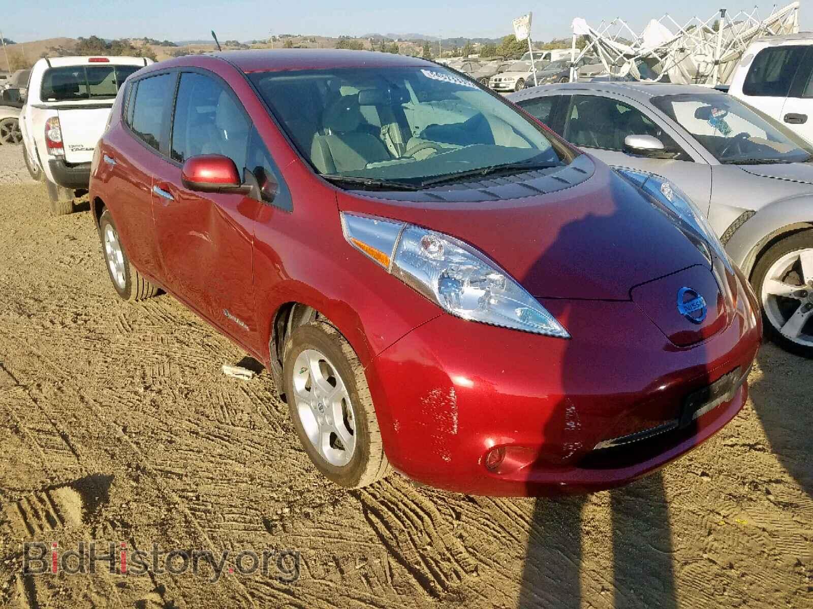 Фотография 1N4AZ0CP5EC340307 - NISSAN LEAF 2014
