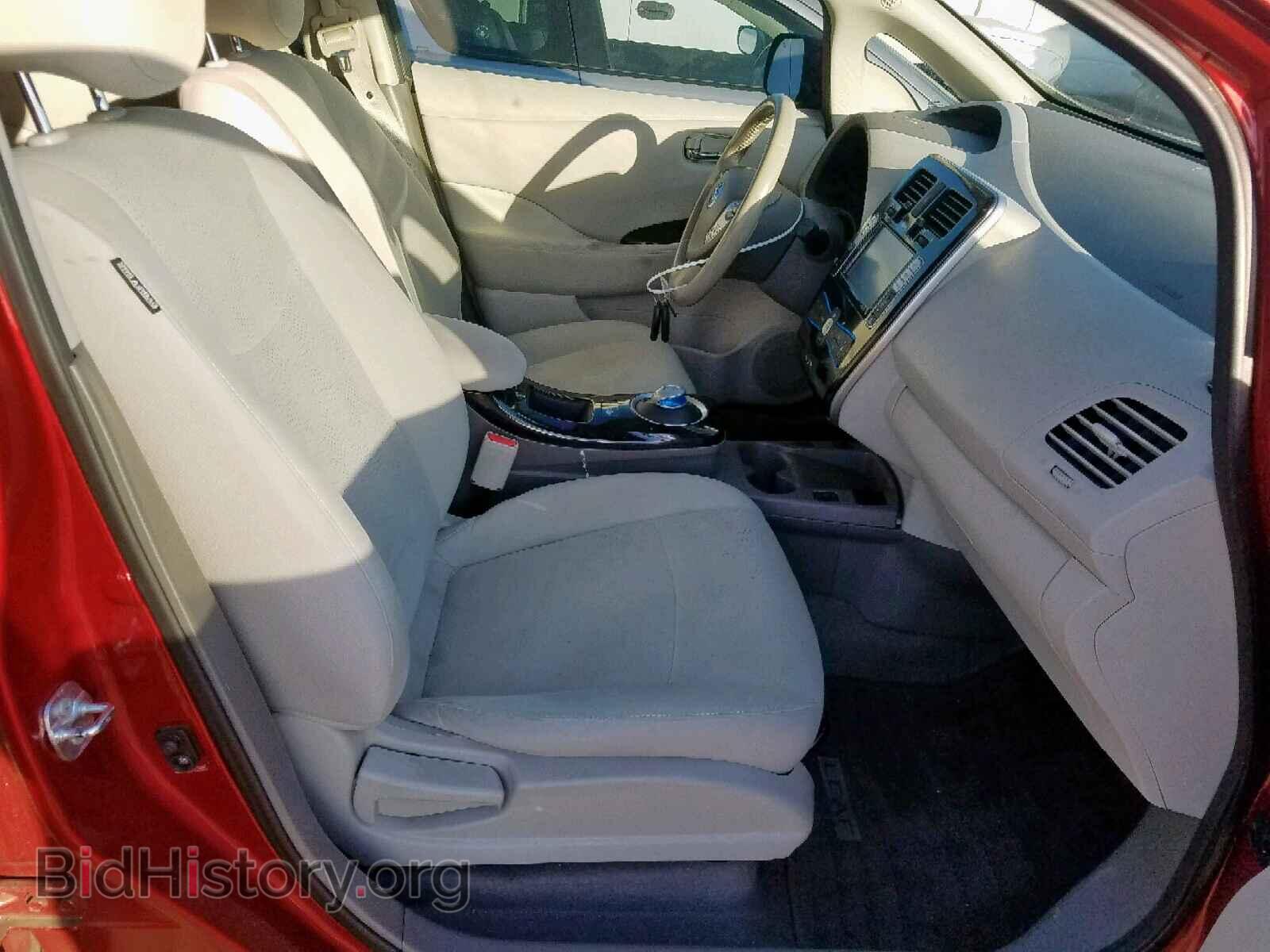 2014 NISSAN LEAF - VIN: 1N4AZ0CP5EC340307 - Фото 5