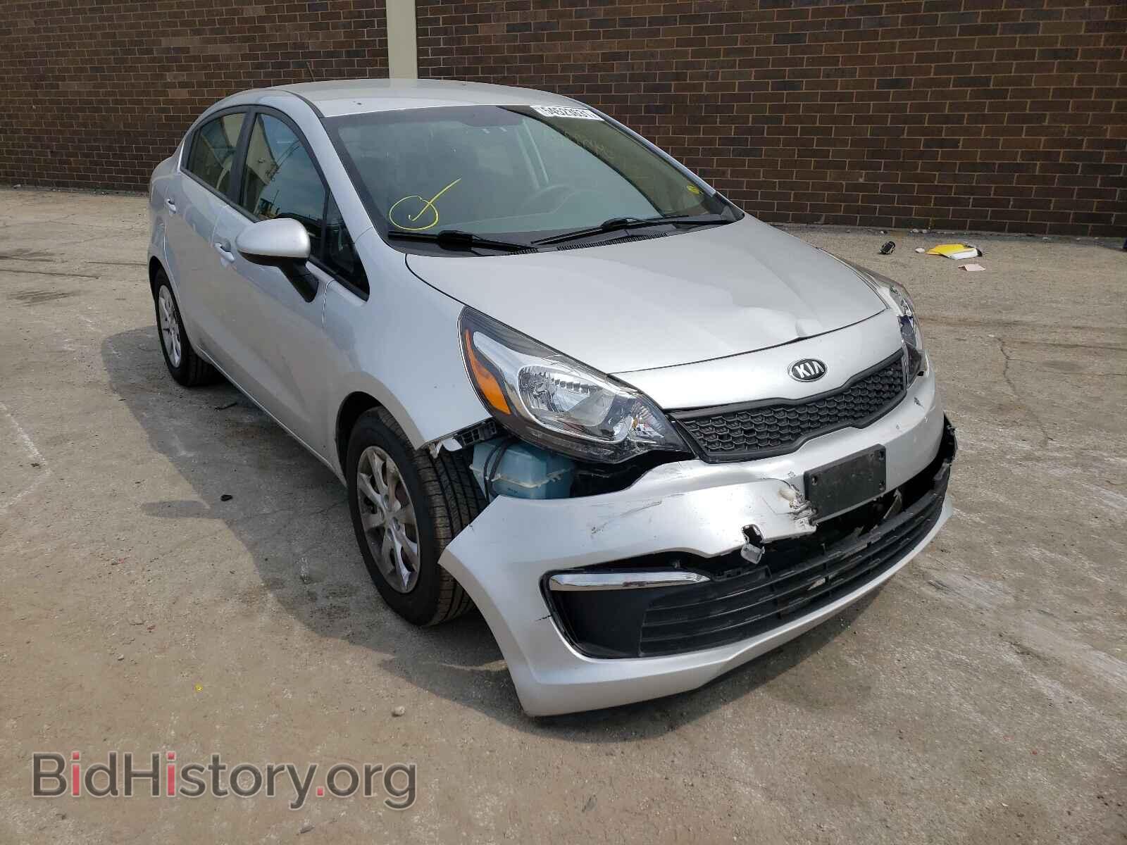 Фотография KNADM4A3XG6670181 - KIA RIO 2016