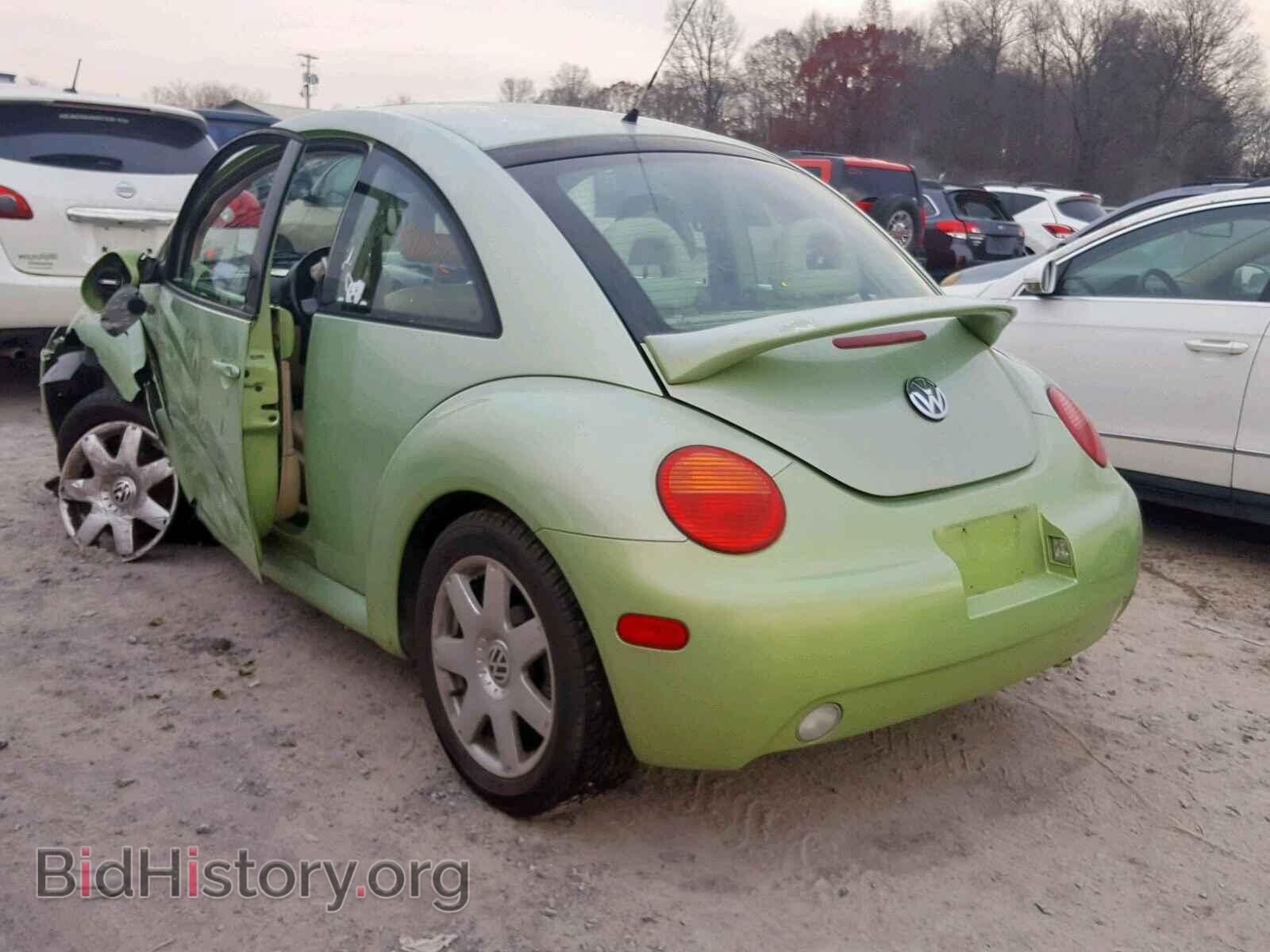 2002 VOLKSWAGEN BEETLE - VIN: 3VWDD21C52M414771 - Фото 3