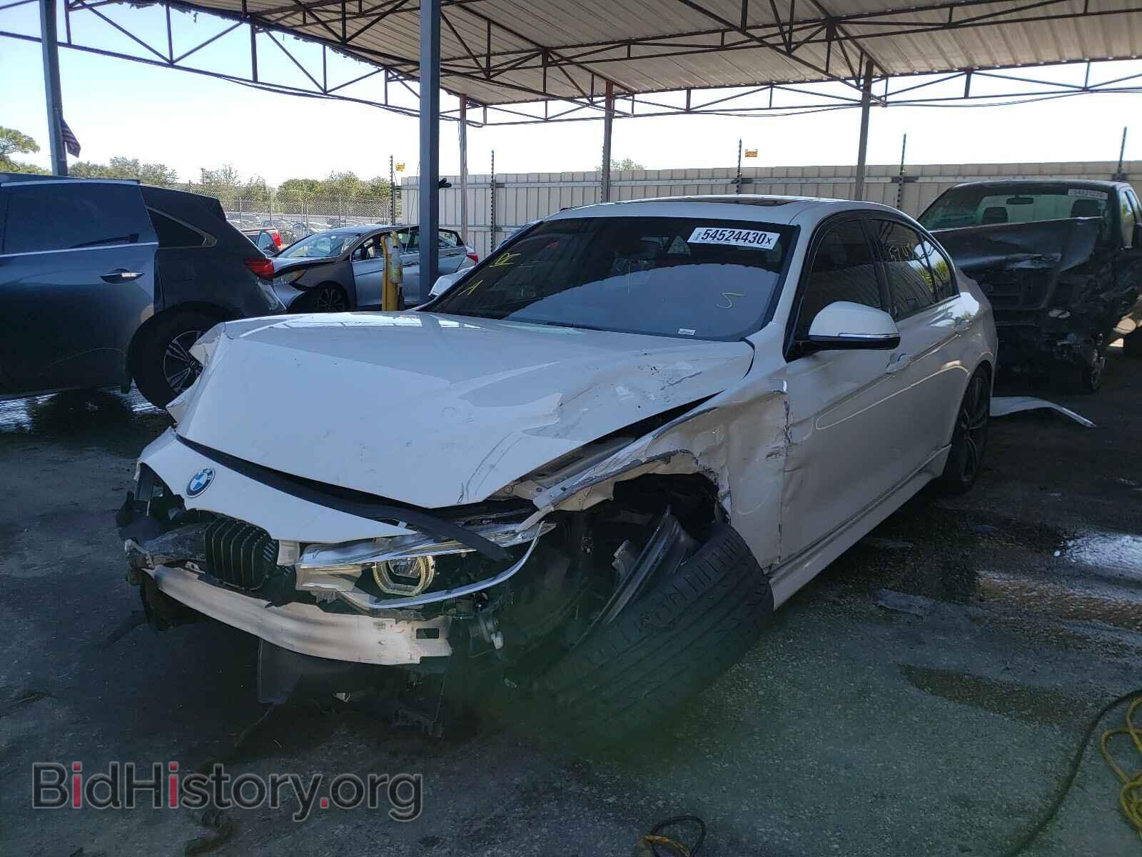 2016 BMW 3 SERIES - VIN: WBA8B3C53GK383689 - Фото 2