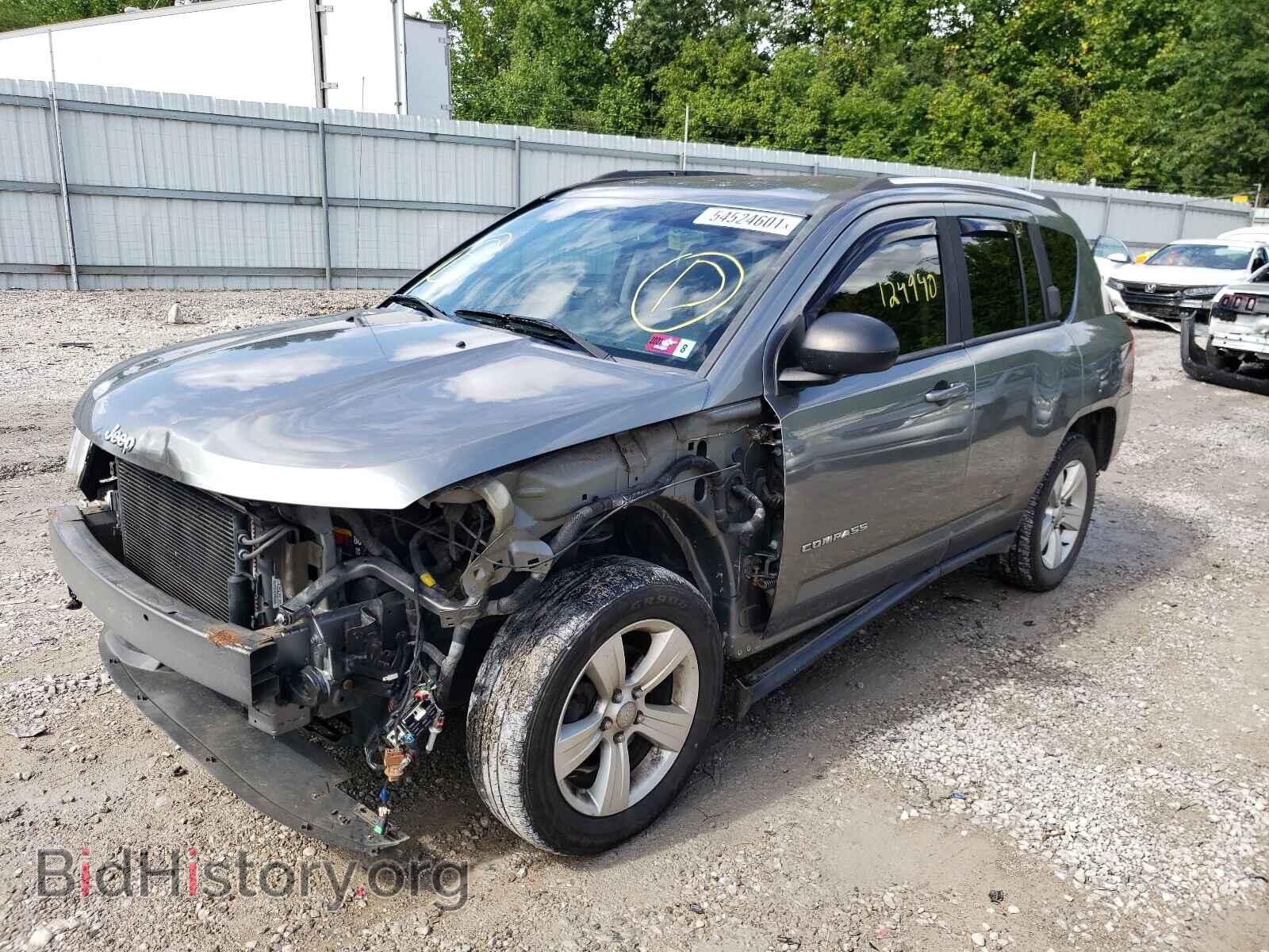 2013 JEEP COMPASS - VIN: 1C4NJDBB3DD207778 - Фото 2
