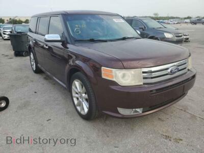 2011 Ford FLEX Flex Limit, maroon — VIN 2FMGK5DC7BBD14980, Copart
