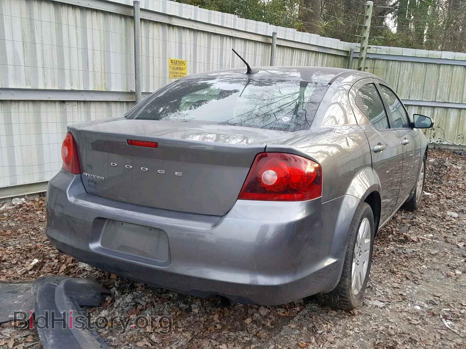 2013 DODGE AVENGER - VIN: 1C3CDZAB5DN651921 - Фото 4