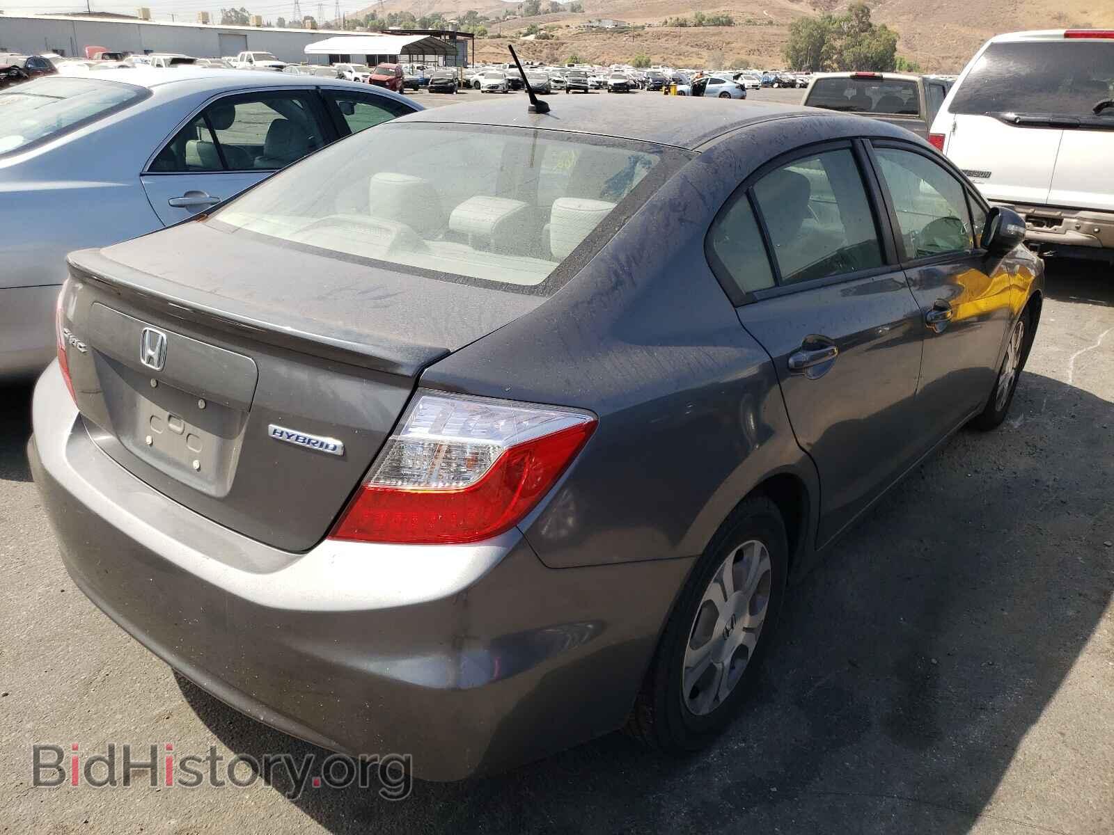 2012 HONDA CIVIC - VIN: JHMFB4F23CS001459 - Фото 4