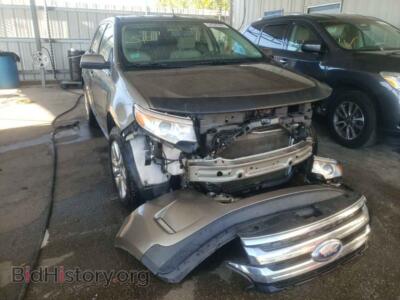 2014 Ford EDGE Edge Limit, коричневый — VIN 2FMDK3KC4EBB06263, Copart