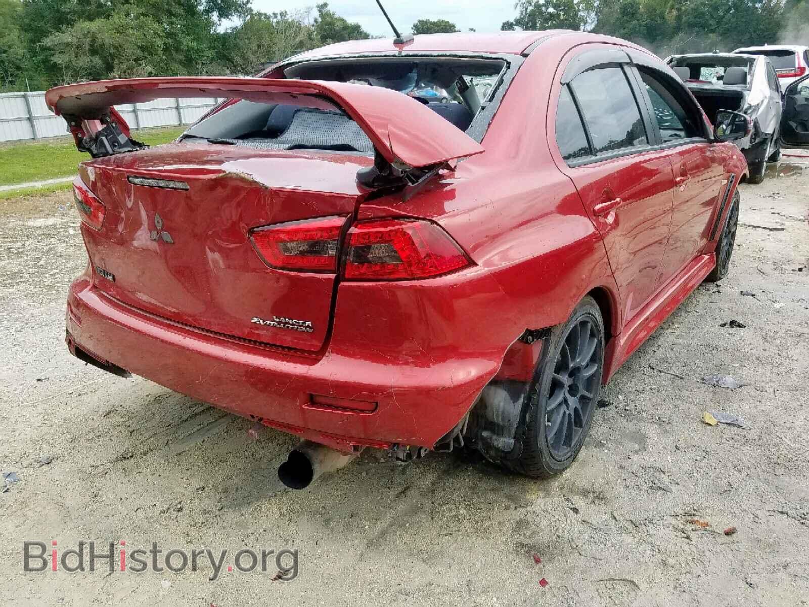 2015 MITSUBISHI EVO - VIN: JA32W8FV6FU015482 - Фото 4