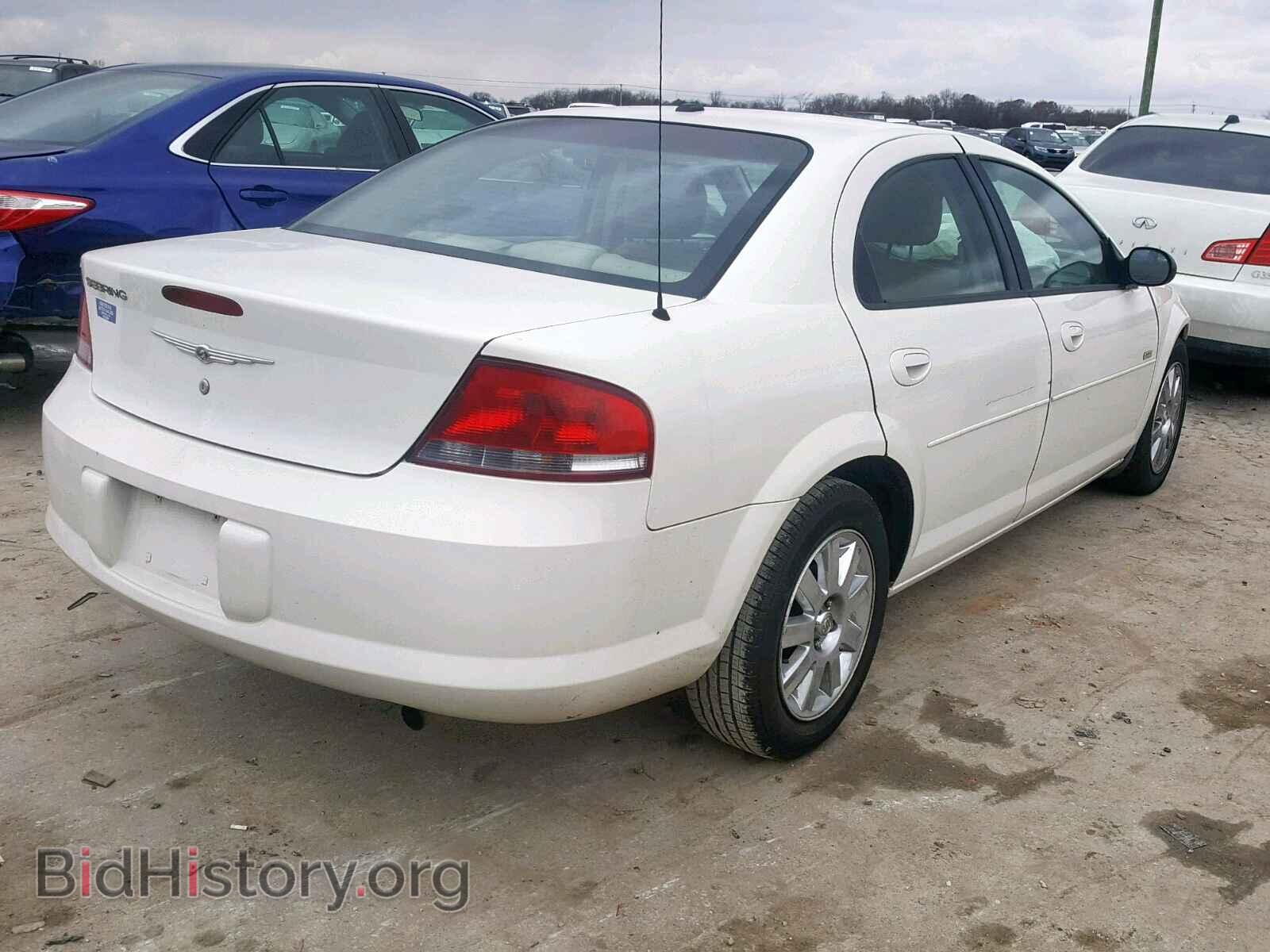 2006 CHRYSLER SEBRING - VIN: 1C3EL46X16N235063 - Фото 4